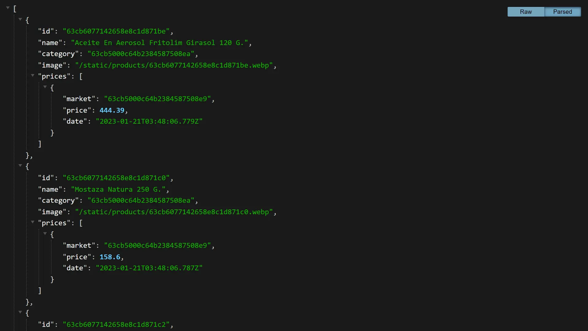 PedidosYa Scraper API image 0